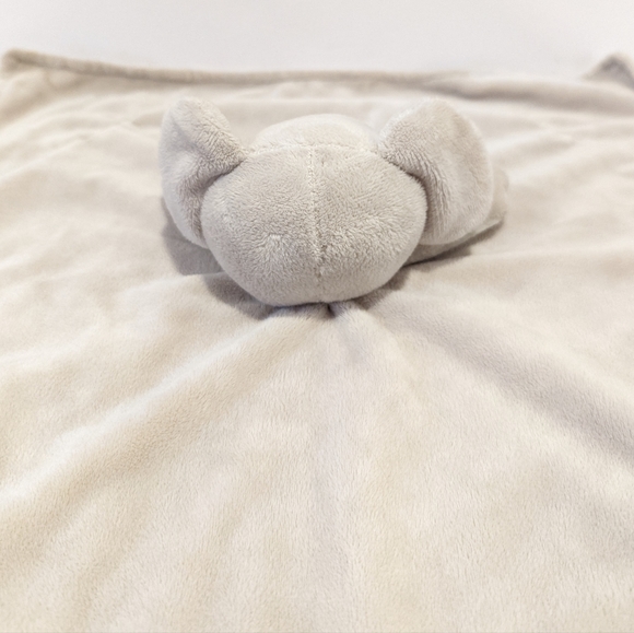 Honey Bunny grey mouse security blanket lovey - Picture 5 of 8